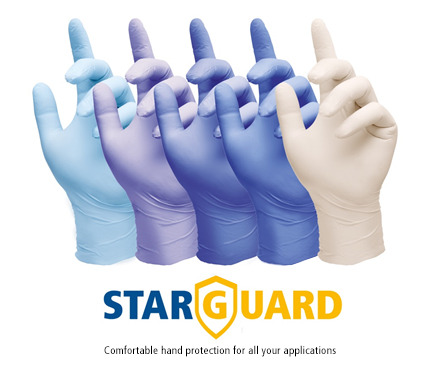 Starlab's latest range of disposable gloves