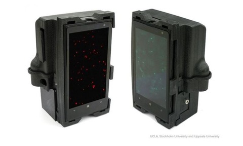 Smartphone DNA microscope