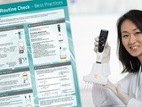 Integra's latest poster is designed to keep pipettes performing between calibrations