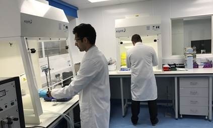 QuantuMDx has invested in the Asynt range of non-ducted laboratory filtration and fume benchtop cabinets