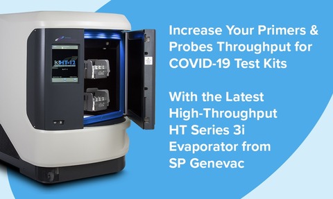 Genevac products can help accelerate production of COVID-19 detection kits.