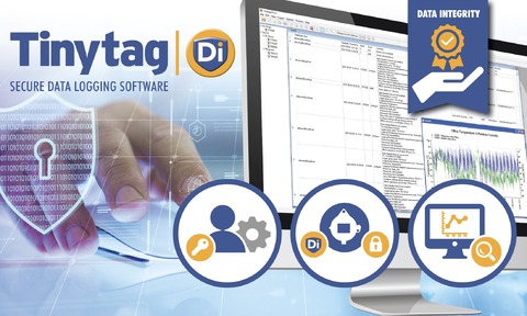 Tinytag DI software enables secure temperature and humidity monitoring