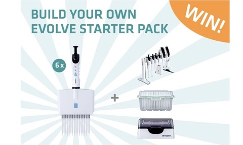 INTEGRA Biosciences is giving away 15 EVOLVE starter packs in a prize draw