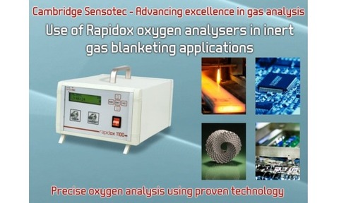Sensotec offers oxygen analysers to ensure critical levels are not exceeded in gas blanketing.