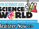 Registration for Science World 2013