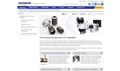 Microscope Components for Integration' has been launched to provide expert microscope component solu