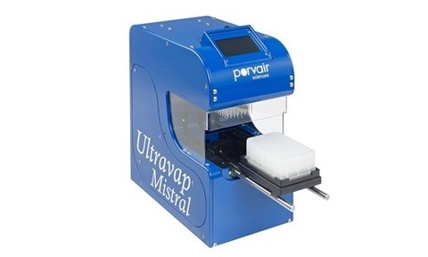 Ultravap Mistral is a fully liquid handling robot compatible dry down station