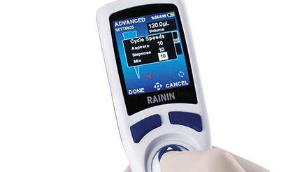 RAININ launches E4 XLS+ single and multichannel electronic pipettes