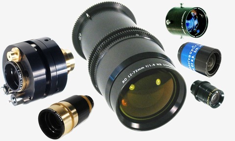 Array of Resolve Optics non-browning lenses.