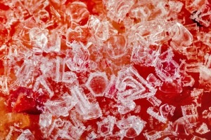 Ice Crystals in Blood