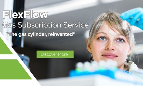 Peak Scientific has launched the Flexflow monthly gas subscription service