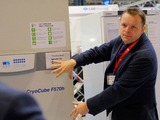 Andy Evans in action in the Lab Innovations’ Sustainable Laboratory zone