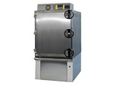 Front-loading rectangular autoclaves are custom-built 
