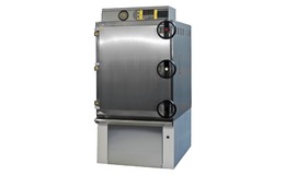Front-loading rectangular autoclaves are custom-built 