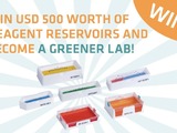 INTEGRA Biosciences is giving away environmentally-friendly reagent reservoirs to 30 lucky participants in an exciting prize draw