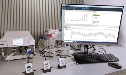 FlowChrom HPLC Performance Tracker module 