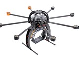 The SkyJib fittedwith Headwall Phonic's hyperspectral sensor.