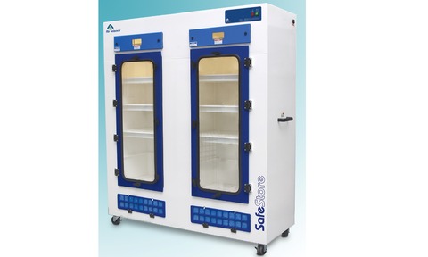 The SafeStore cabinets are available in 25 litre, 1,000 litre and 2,000 litre capacities.