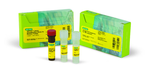 The ddPCR library quantification kit from Bio-Rad Laboratories, Inc.