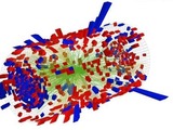 A three-dimensional view of a p-Pb collision 