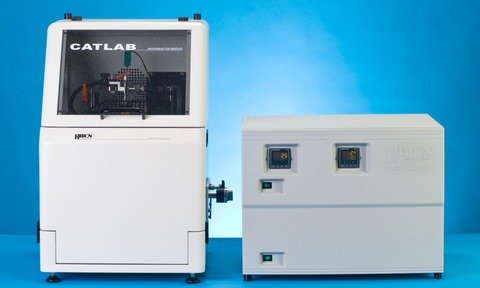 The Hiden Catlab integrated micro-reactor/mass spectrometer(MS) system