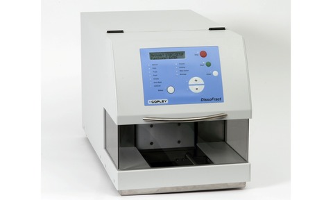 Copley Scientific’s Dissofract, an automated sampler for tablet dissolution testing, will be on di