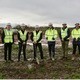 The SLS team break ground on the company's new National Distribution Centre